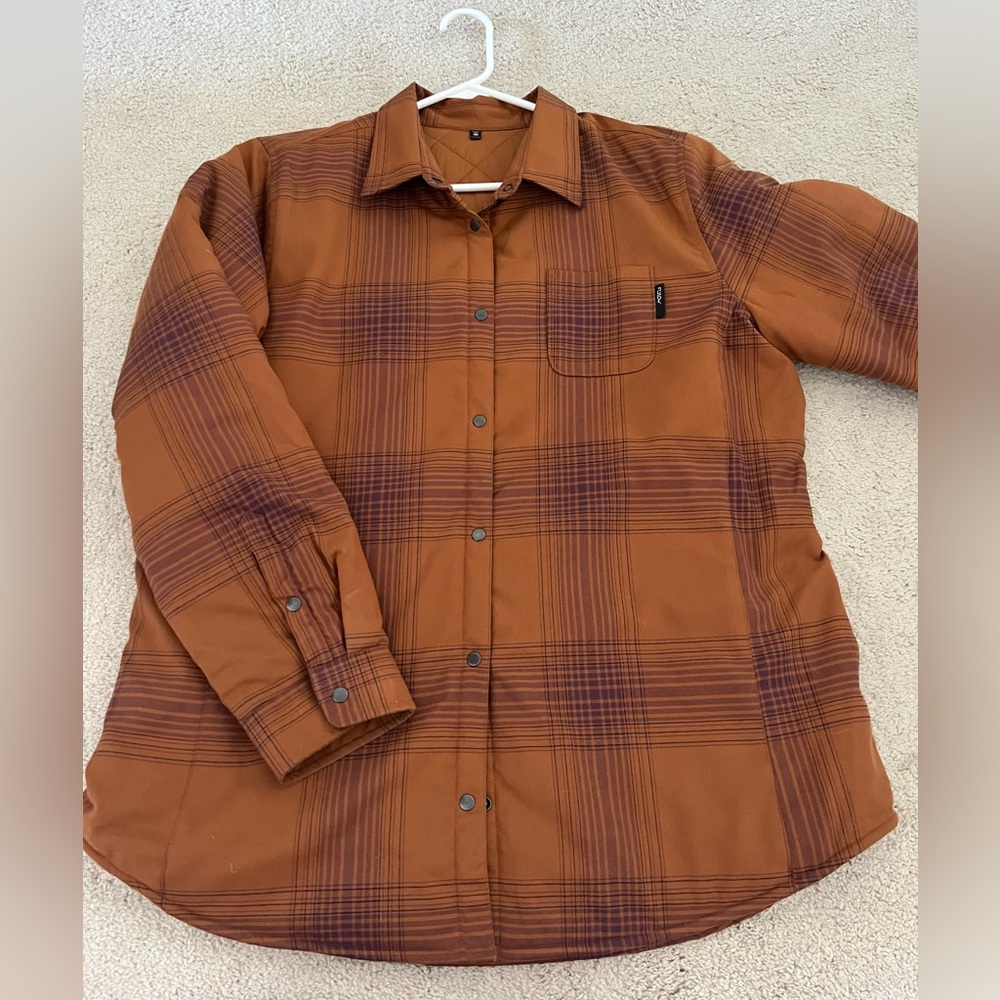 Flylow Women’s Penny Insulated Flannel for Snowboarding